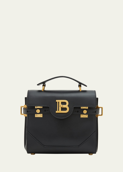 Balmain Bbuzz 23 Calfskin Top-handle Bag