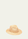 Eugenia Kim Lillian Natural Bao Fedora Hat In Neutral