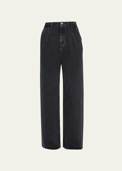 Loulou Studio Attu Wide-leg Denim Pants