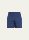 Orlebar Brown Men's Bulldog Nylon Swim Shorts In Blue