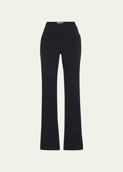 Altuzarra Women's Serge Flared Denim Trousers In Berry Blue