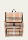 Burberry Kid's Dewey Vintage Check Backpack