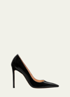 Stuart Weitzman Stuart Patent Leather Stiletto Pumps In Black