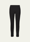 Polo Ralph Lauren Annie Cropped Wool Crepe Pants, Black