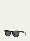 Oliver Peoples Lynes Square Acetate Sunglasses In Black