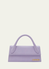 Jacquemus Le Chiquito Long Top-handle Bag In Blue