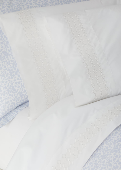 John Robshaw Sana Standard Pillowcase Pair In White