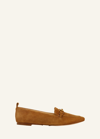 Veronica Beard Champlain Chain Pointed Toe Flat