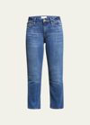 Frame Le Crop Mini Bootcut Jeans In Blue