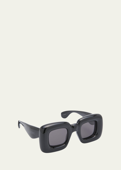 Loewe Inflated Square Injection Plastic Sunglasses