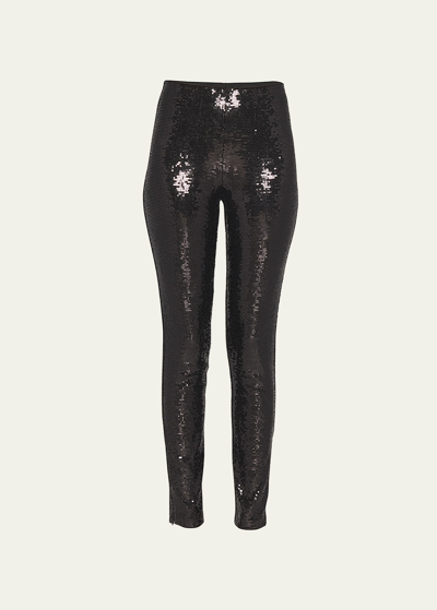 Giorgio Armani Sequin Ankle Leggings