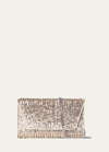 Akris Anouk Small Sequin Clutch Bag In Gold