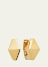 Aliita Deco Rombo Mini Earrings In Gold