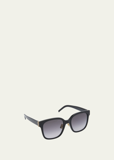 Saint Laurent Ysl Square Acetate Sunglasses