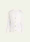Vince V-neck Wool And Cashmere Cardigan