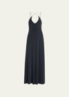 Rag & Bone Christy Cutout Modal-blend Jersey Maxi Dress