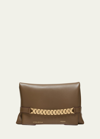 Victoria Beckham Chain Pouch Leather Shoulder Bag