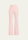 Gabriela Hearst Rhein Flared Wool Trousers