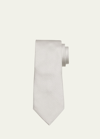 Tom Ford Men's Mulberry Silk Jacquard Tie In White
