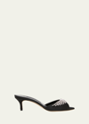 Manolo Blahnik Fabio 50mm Crystal-embellished Sandals