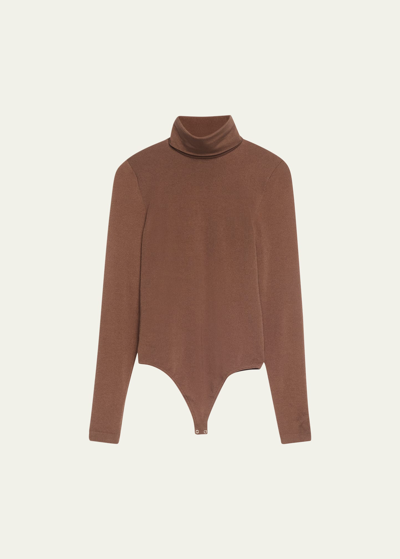 Wolford Colorado Shimmer Turtleneck Bodysuit