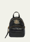 Moncler Kilia Small Crossbody Nylon Backpack In Black