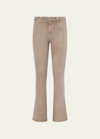 L Agence Selma High-rise Sleek Baby Boot Jeans In Neutral