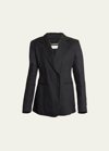 CHLOÉ BUTTONLESS TAILORED VOILE JACKET
