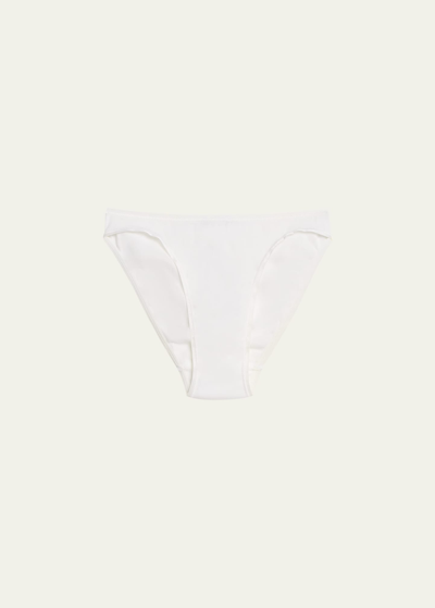 Hanro Seamless High-cut Cotton Briefs