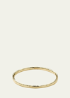 Ippolita Hammered Flat Bangle In 18k Gold