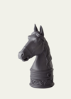 L'objet Horse Bookend In Gray
