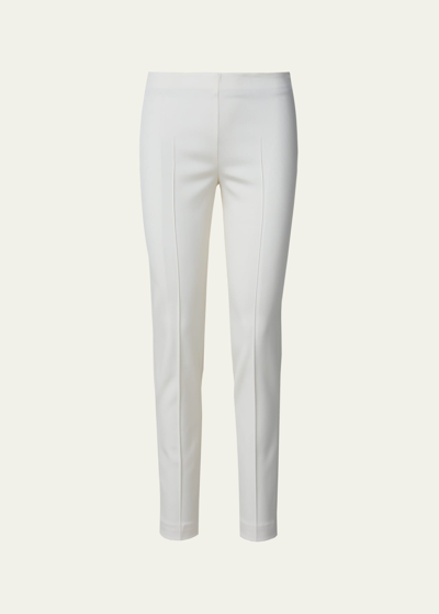 Akris Melissa Mid-rise Slim-leg Pants