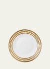 L'objet Perlee Gold Dessert Plate