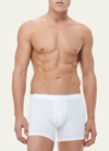 DEREK ROSE JACK PIMA COTTON STRETCH TRUNKS, WHITE