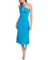 Et Ochs Phebe Cord Halterneck Midi-dress In Blue