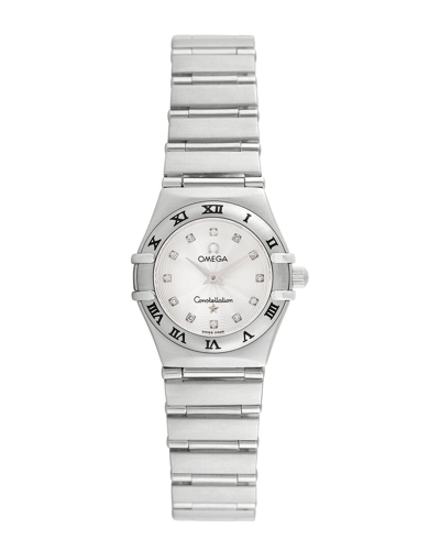 Omega Women's Constellation Diamond Watch, Circa 2000s (authentic )