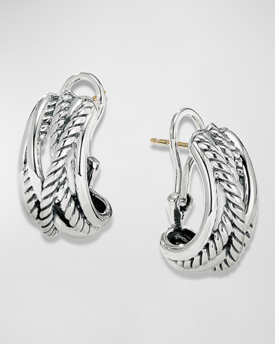 DAVID YURMAN CROSSOVER EARRINGS