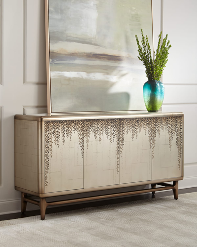 John-richard Collection Dripping Vine Sideboard In Gray