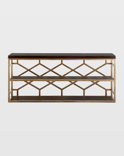Hooker Furniture Garvey Console Table In Gold