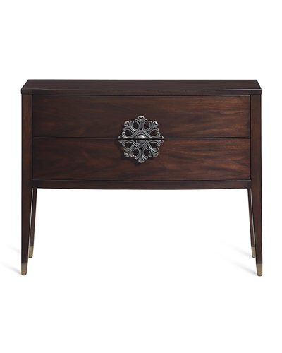 Hooker Furniture Lolita Medallion 2-drawer Console In Brown