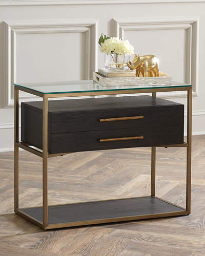 Hooker Furniture Lina Nightstand In Brown