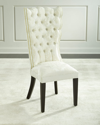 HAUTE HOUSE PANTAGES DAMASK DINING CHAIR, IVORY