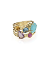 Ippolita 18k Rock Candy Gelato 6-stone Cluster Ring In Summer Rainbow