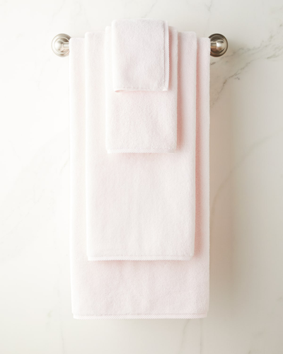 Matouk Marcus Collection Luxury Face Cloth In Pink