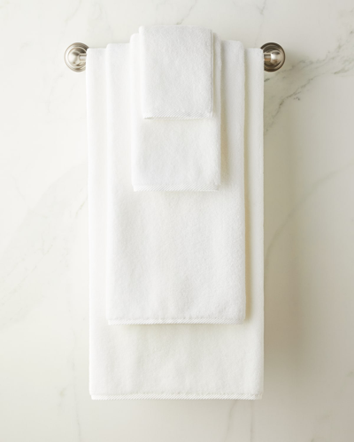 Matouk Marcus Collection Luxury Hand Towel In White