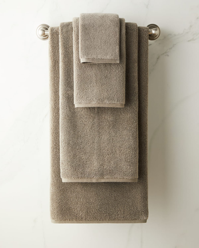Matouk Marcus Collection Luxury Hand Towel In Gray