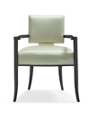 Caracole Stanley Dining Arm Chair In Grey