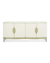 Caracole Gabrielle Four-door Buffet In Ivory