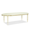 Caracole Gabrielle Dining Table In Ivory