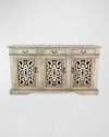 Peninsula Home Collection Corinna Narrow Console In Cream